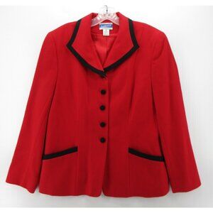 VINTAGE Pendleton Blazer 12 Virgin Wool Jacket Coat Holiday USA Made